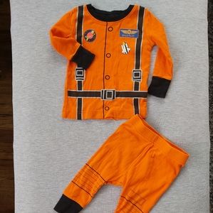Old Navy Space Suit Pajamas 6-12m